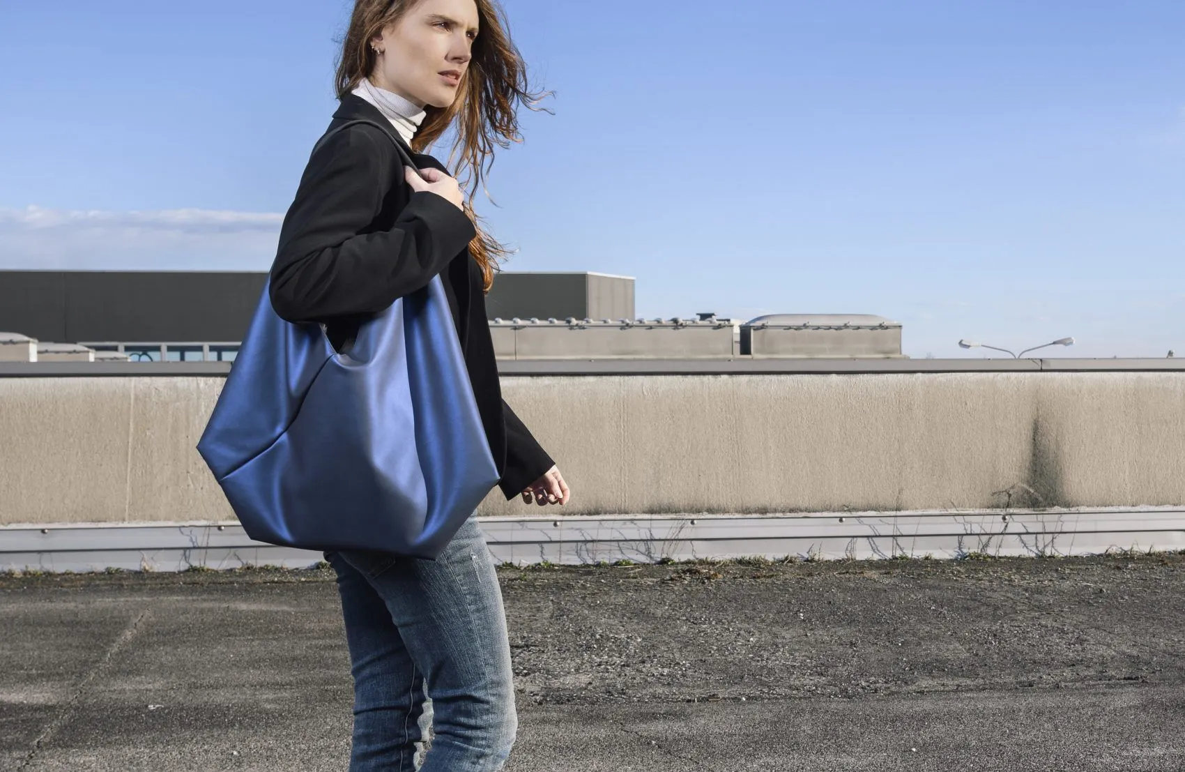 InZu Bevel Bag White Hive