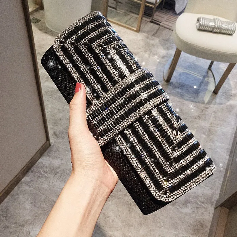 Luxy Moon Evening Clutch Bags Rhinestone