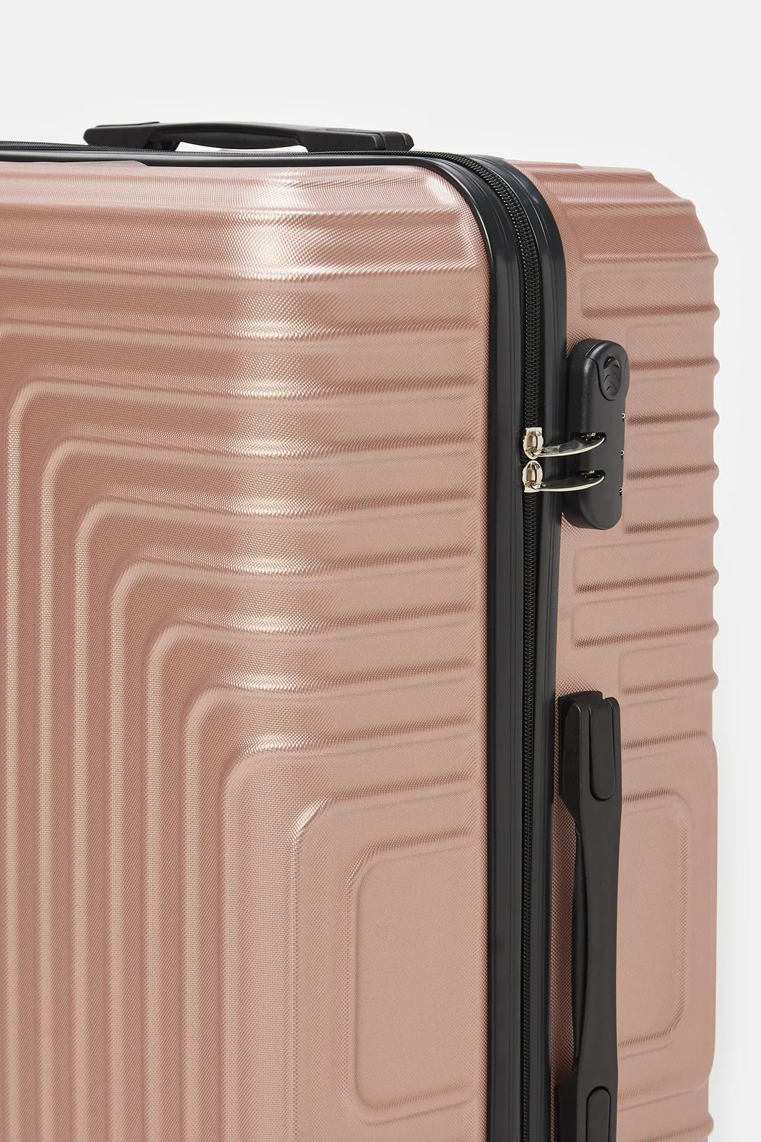 Taupe Abs Trolley Luggage (28Inch)