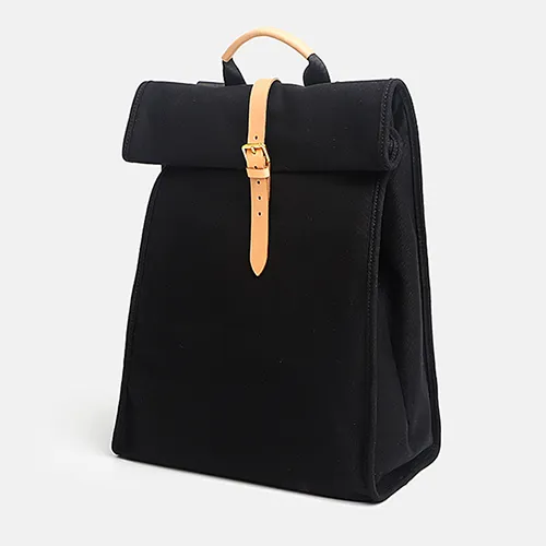 Womens Canvas Folded Backpack Laptop Bags