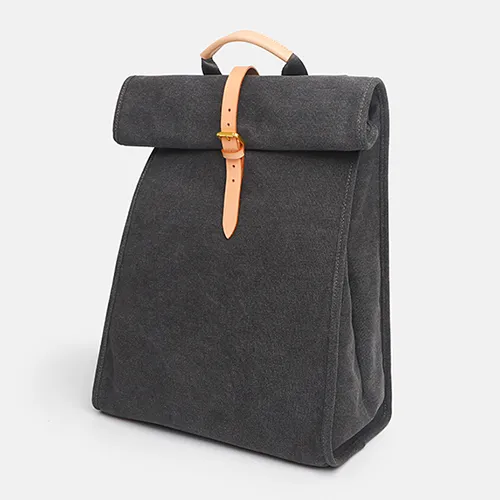 Womens Canvas Folded Backpack Laptop Bags